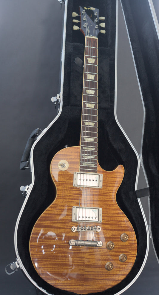 Orville By Gibson Les Paul Standard LPS-80F Photo Flame, 1996, Made In Japan