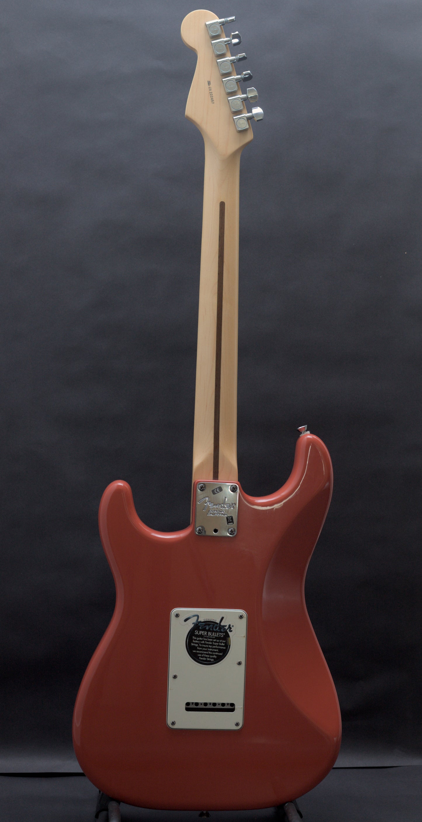 Fender FSR American Standard Stratocaster w/ Matching Headstock 2009, Fiesta Red - MINT