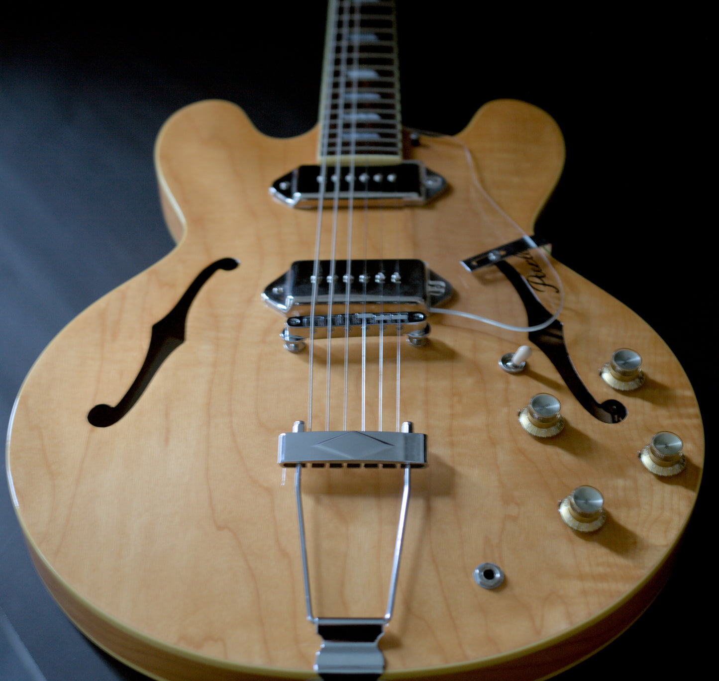 Peerless Songbird Hollow Body Casino Style, Natural - EXCELLENT CONDITION