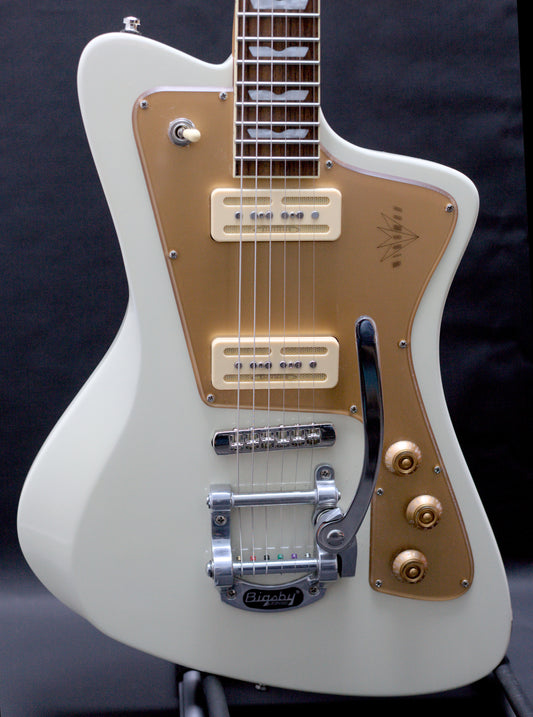 Baum Wingman Original Series with Bigsby 2022 - Vintage White