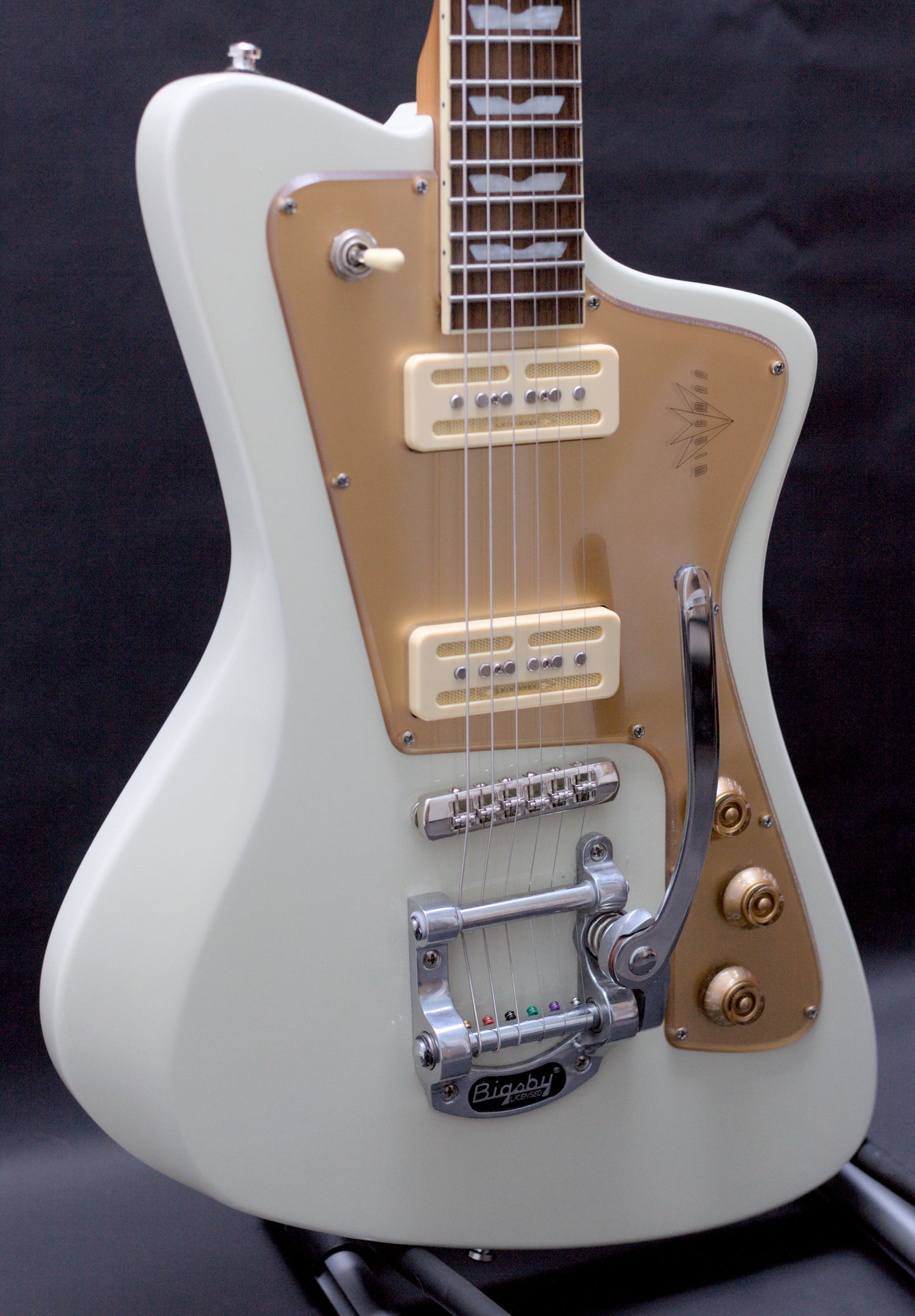 Baum Wingman Original Series with Bigsby 2022 - Vintage White