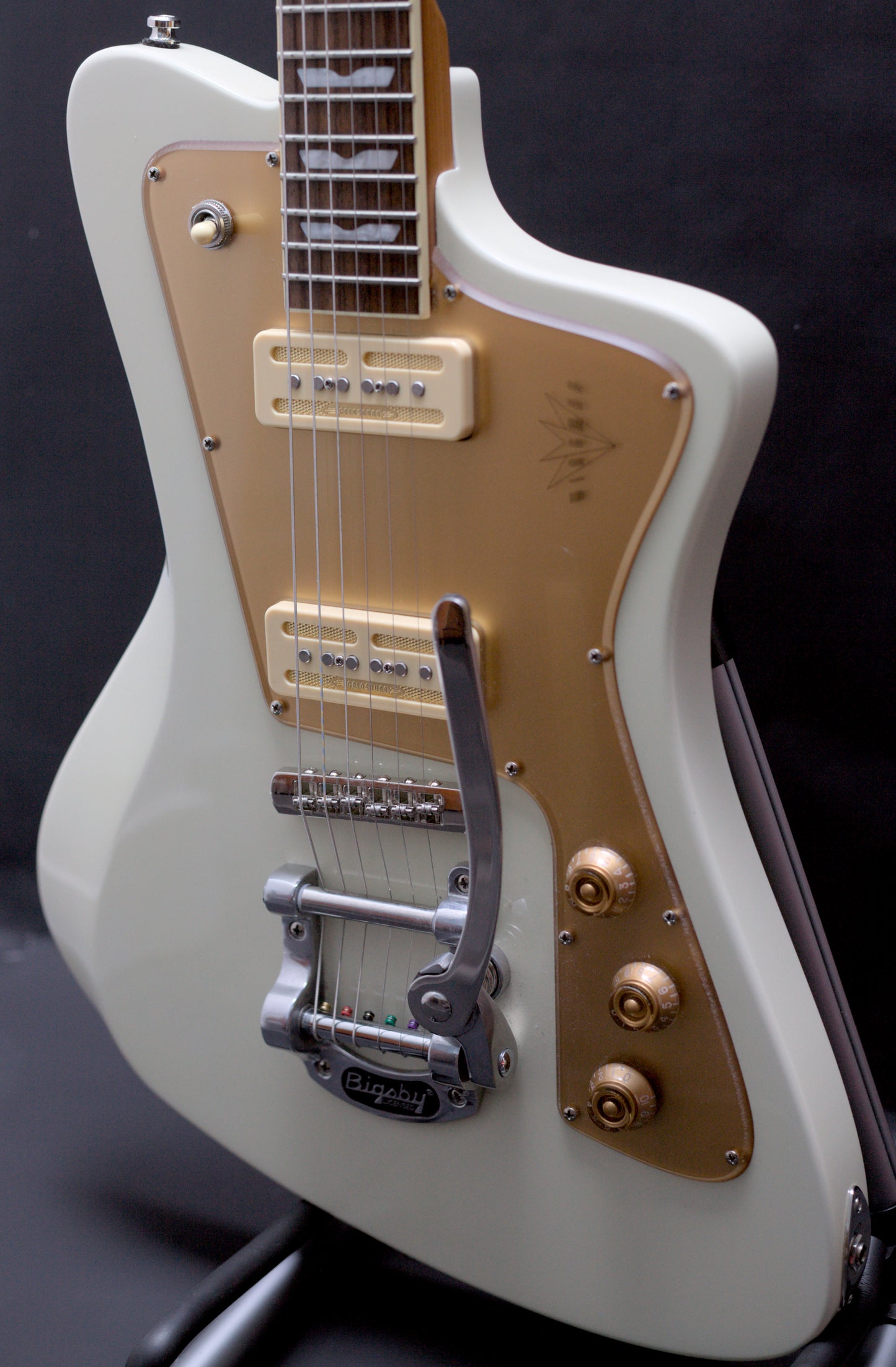 Baum Wingman Original Series with Bigsby 2022 - Vintage White