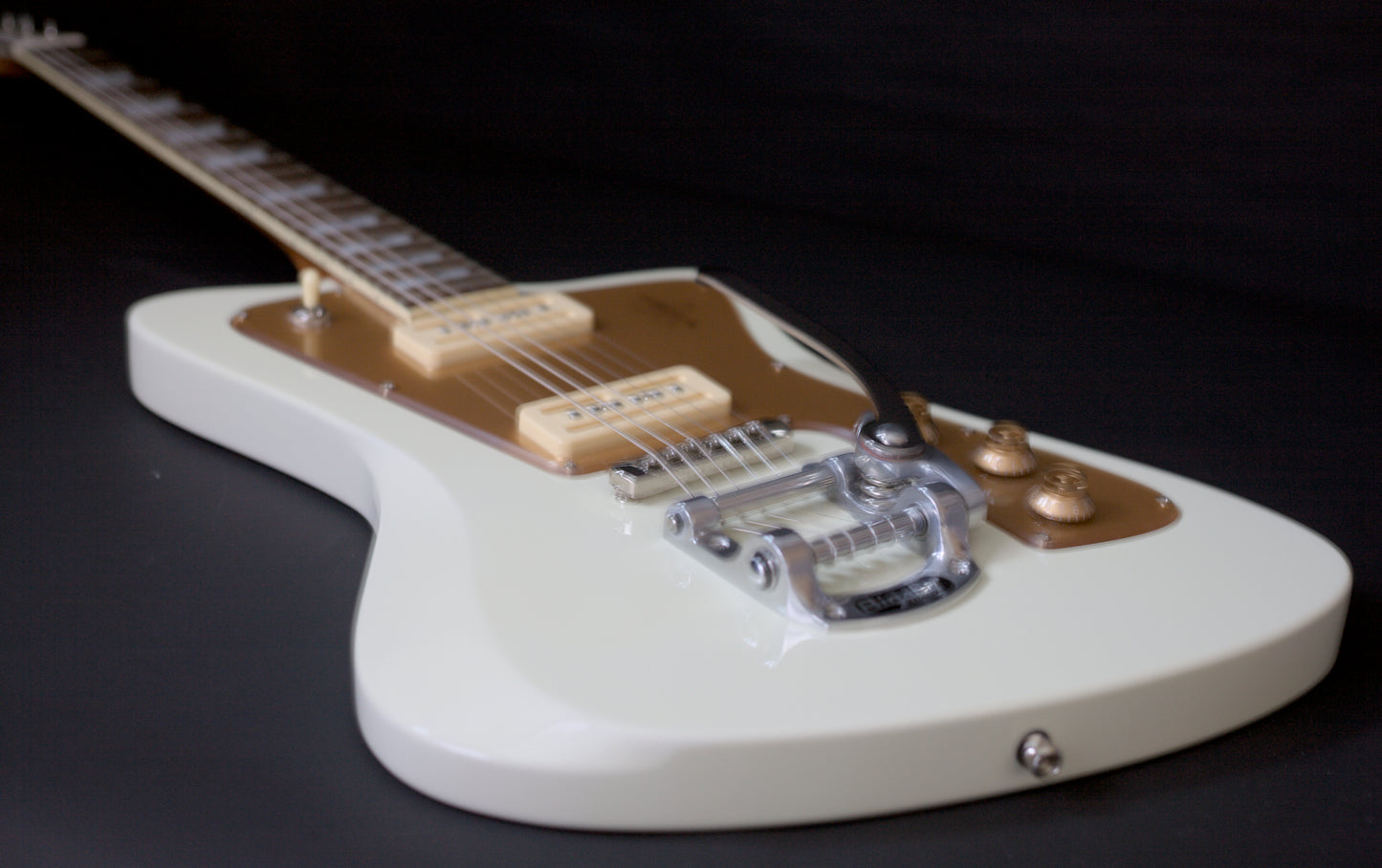 Baum Wingman Original Series with Bigsby 2022 - Vintage White