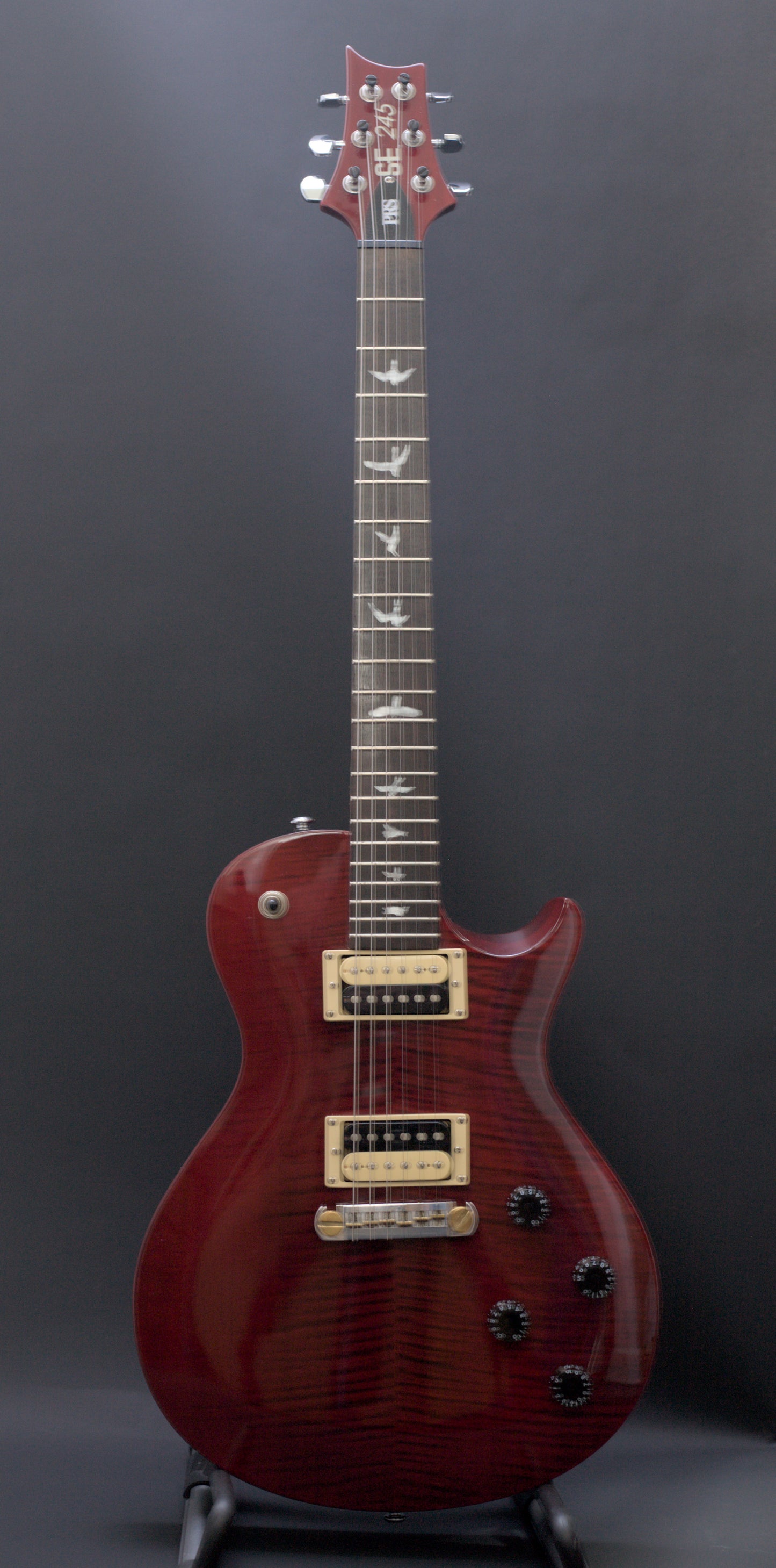 PRS SE 245 - Scarlet Red - Rosewood board - Made in Korea, 2011