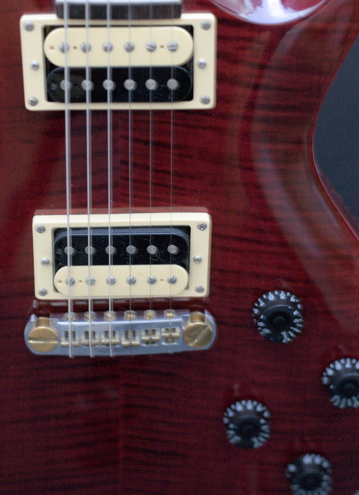 PRS SE 245 - Scarlet Red - Rosewood board - Made in Korea, 2011
