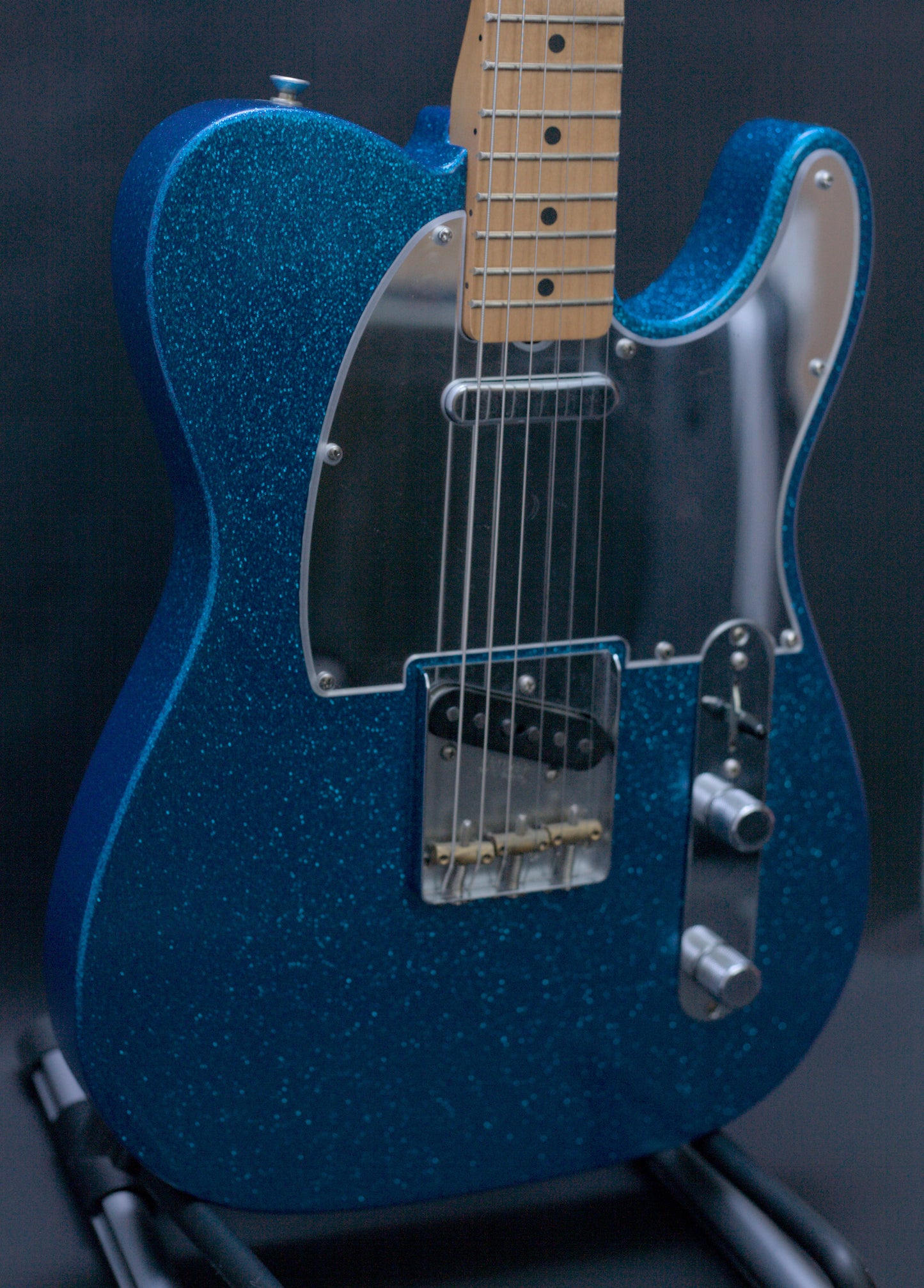 Fender J Mascis Signature Telecaster, Bottle Rocket Blue Flake