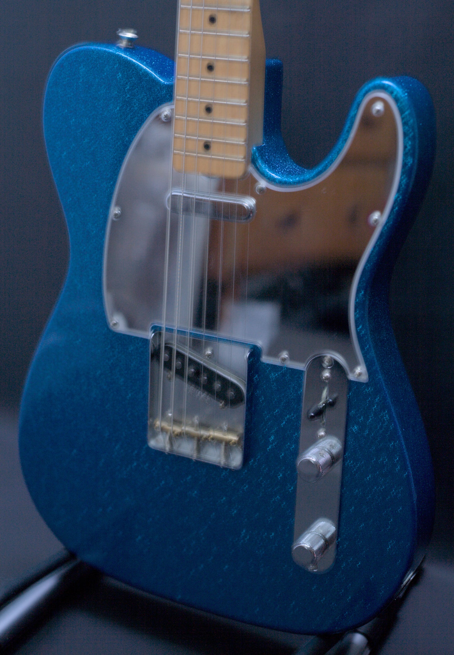 Fender J Mascis Signature Telecaster, Bottle Rocket Blue Flake