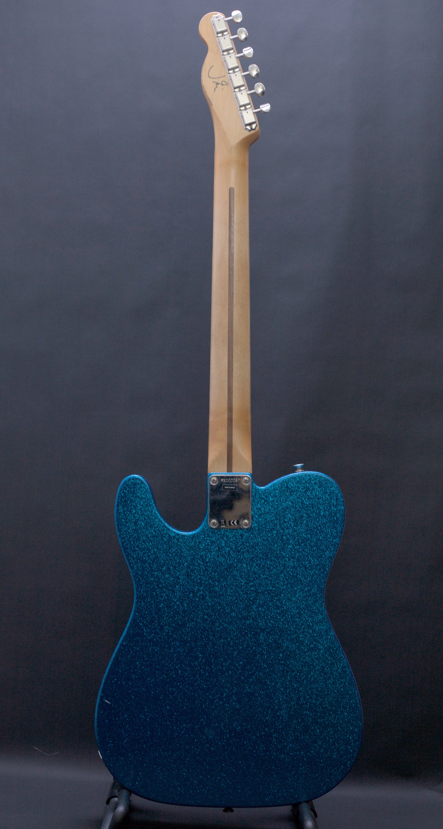 Fender J Mascis Signature Telecaster, Bottle Rocket Blue Flake