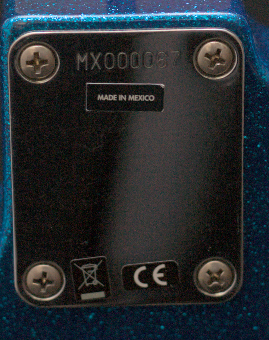 Fender J Mascis Signature Telecaster, Bottle Rocket Blue Flake