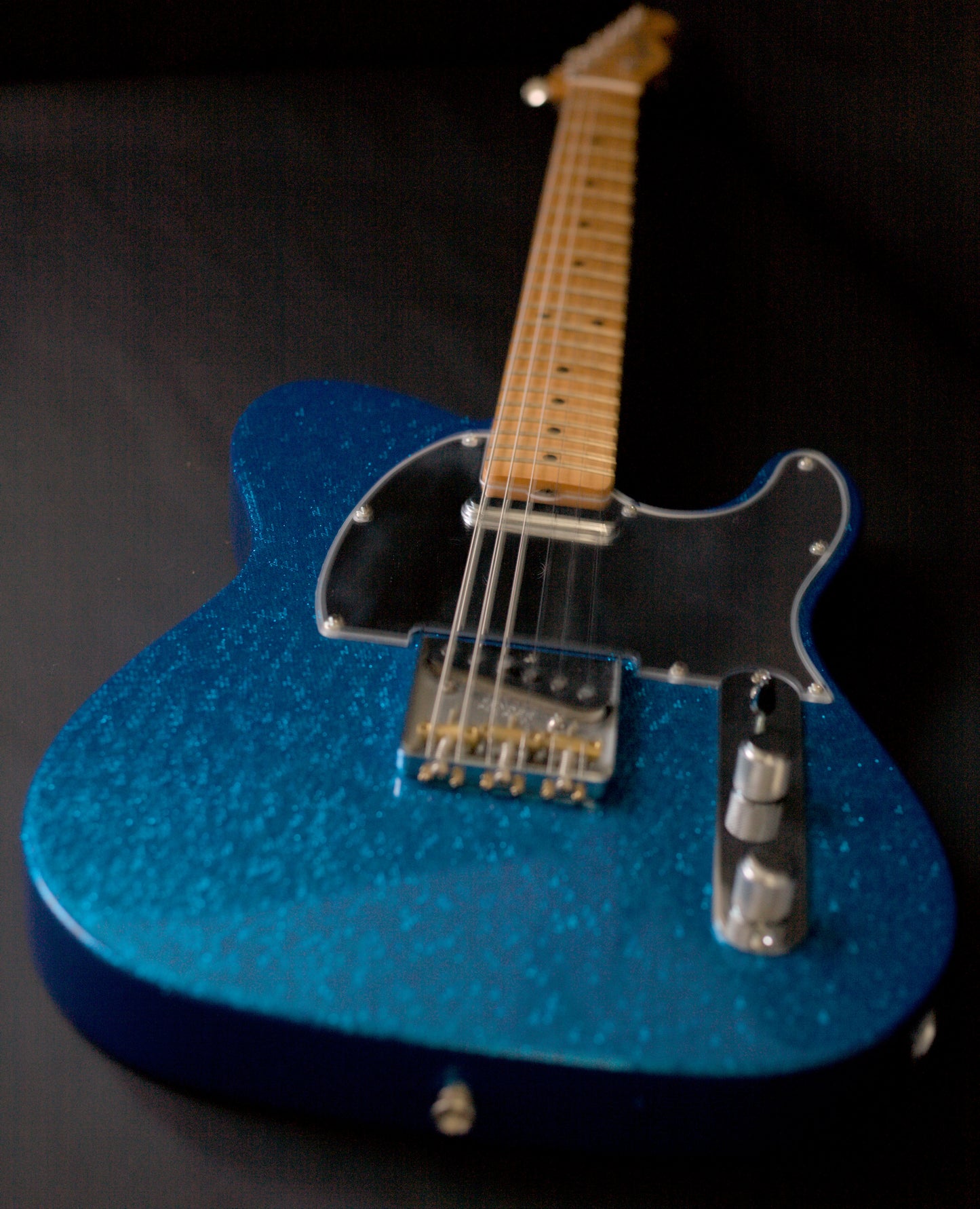 Fender J Mascis Signature Telecaster, Bottle Rocket Blue Flake