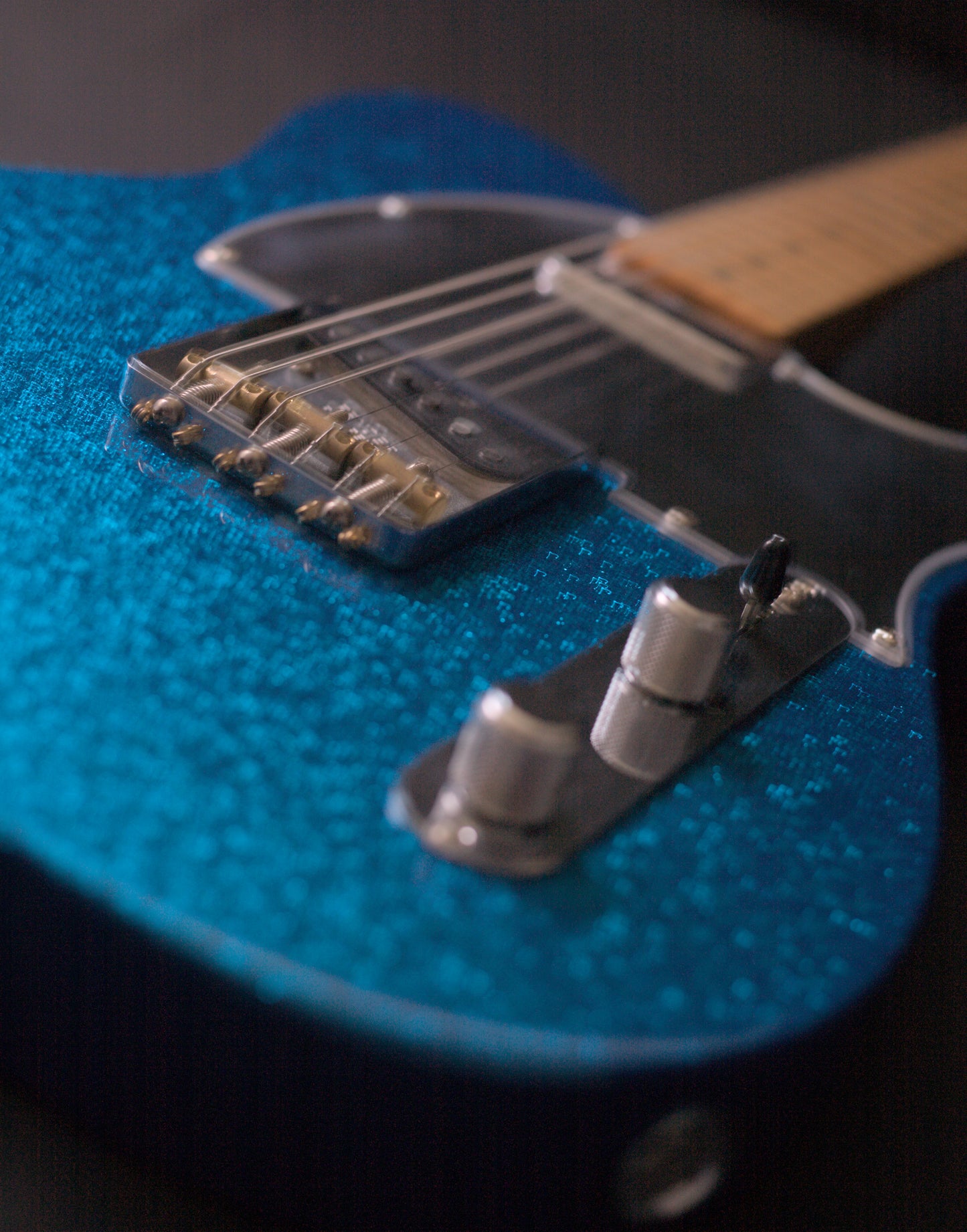 Fender J Mascis Signature Telecaster, Bottle Rocket Blue Flake