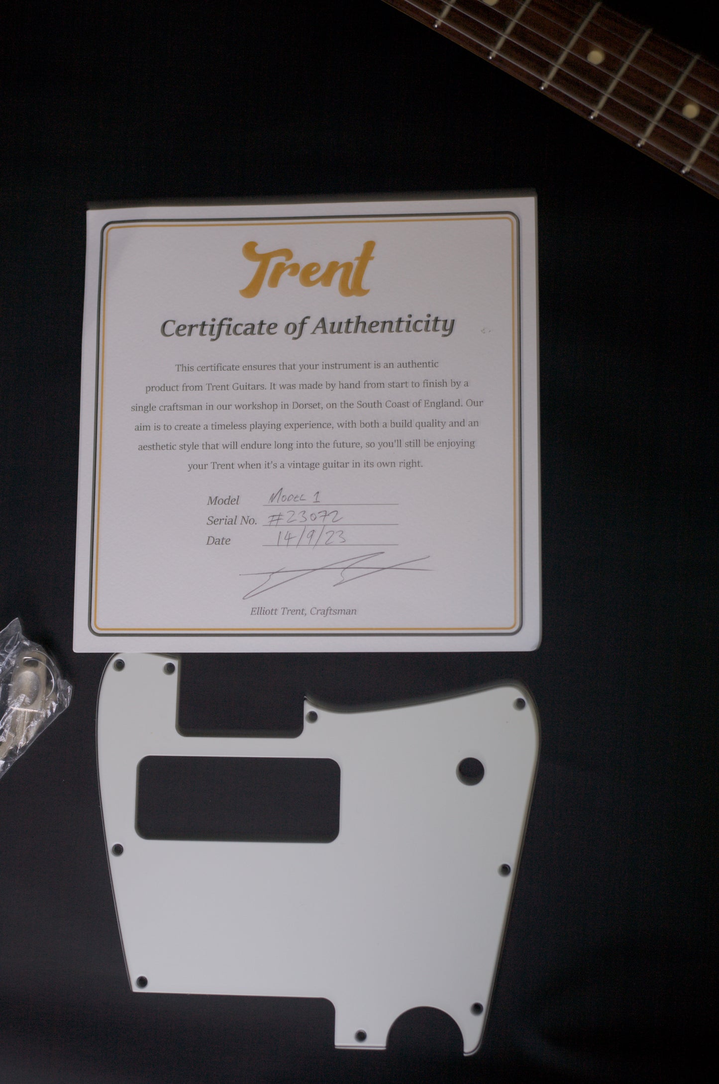 Trent Model 1 Surf Green Gloss Light Relic, Handcrafted, 2023