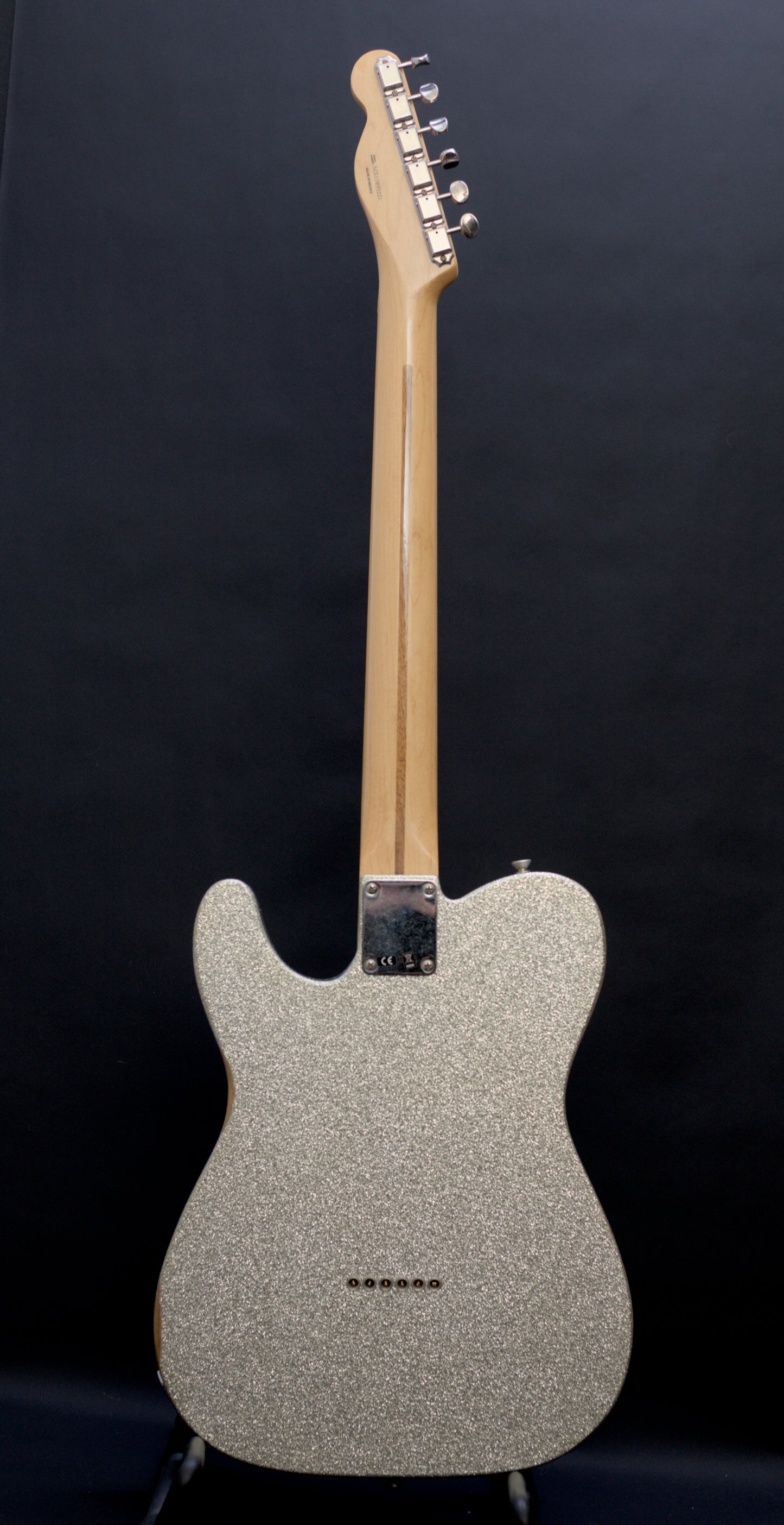 Fender Brad Paisley Road Worn Telecaster, Silver Sparkle, 2017 - 5.95lbs