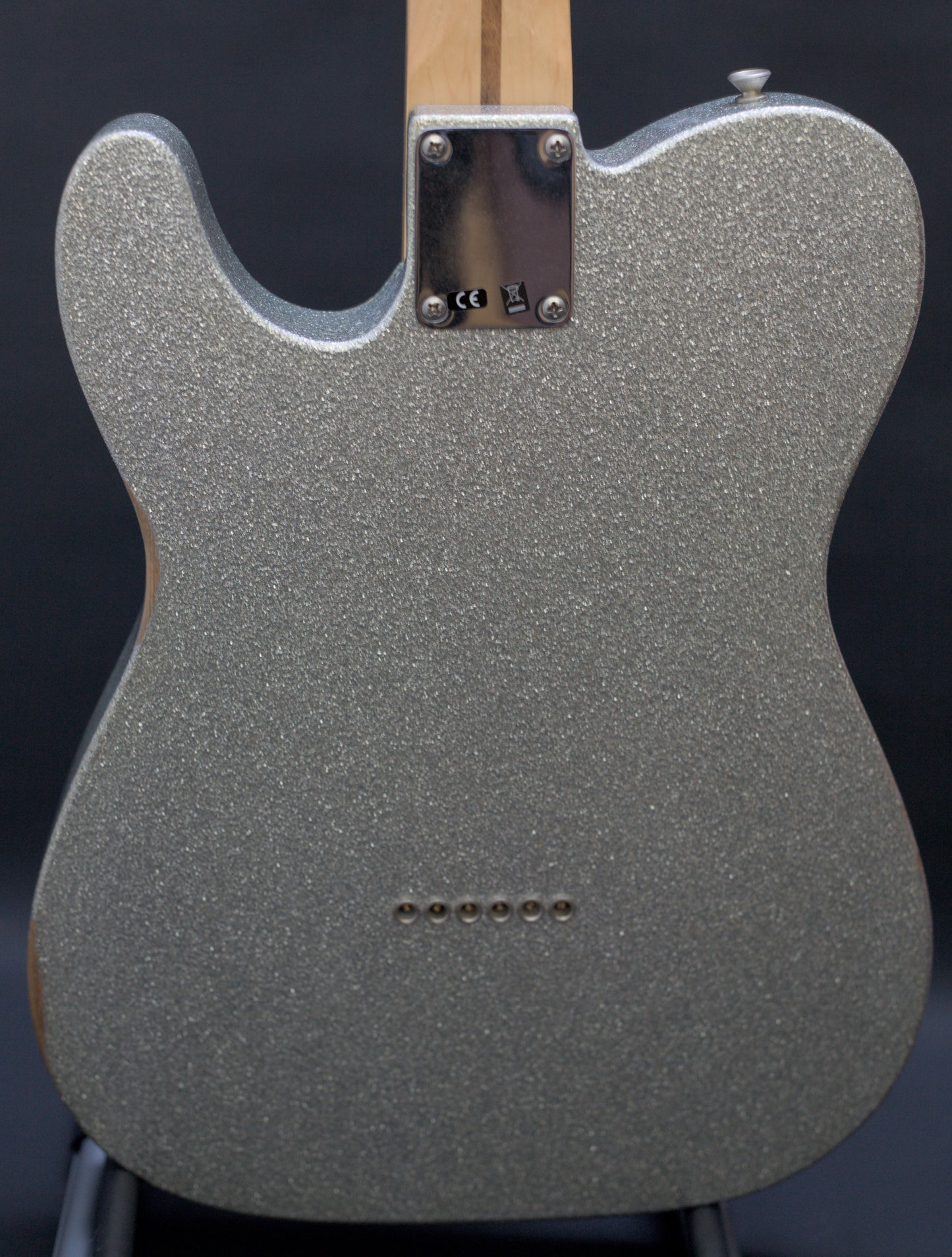 Fender Brad Paisley Road Worn Telecaster, Silver Sparkle, 2017 - 5.95lbs