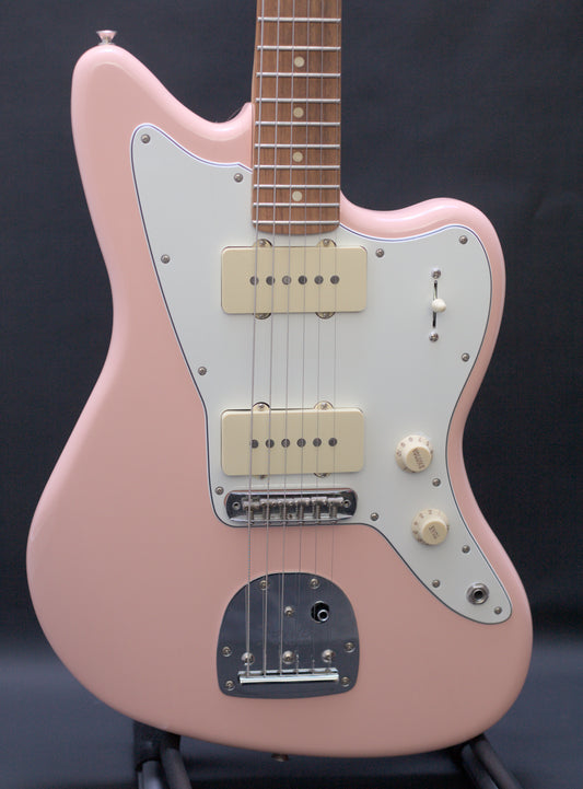 Fender Exclusive Player Jazzmaster 2021 - Shell Pink / White
