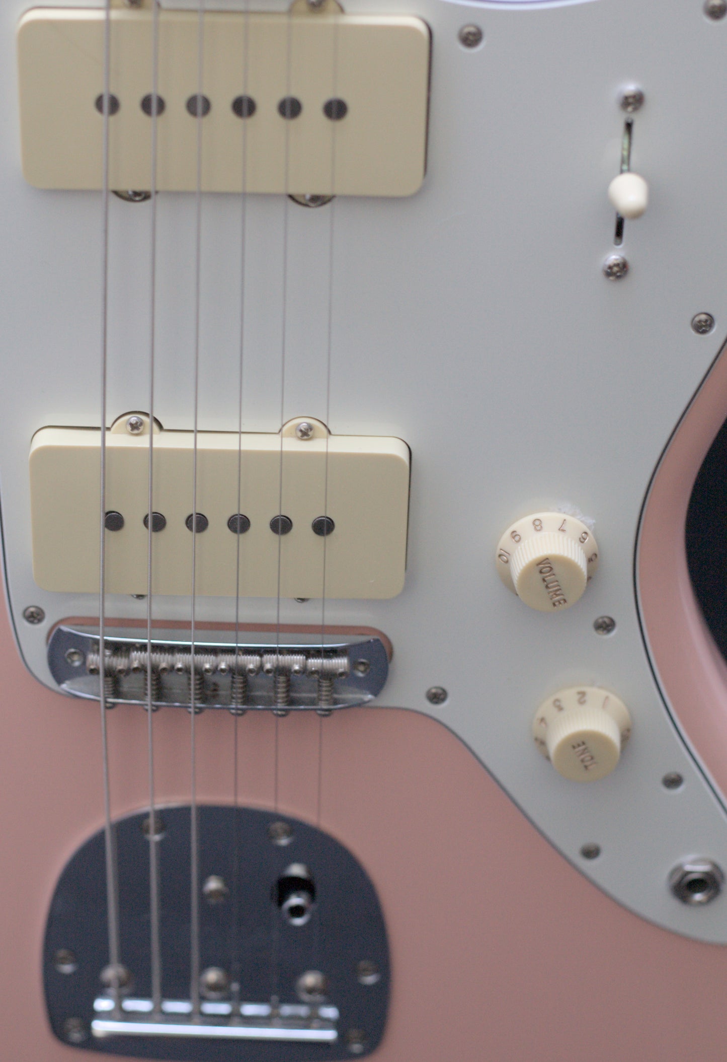 Fender Exclusive Player Jazzmaster 2021 - Shell Pink / White