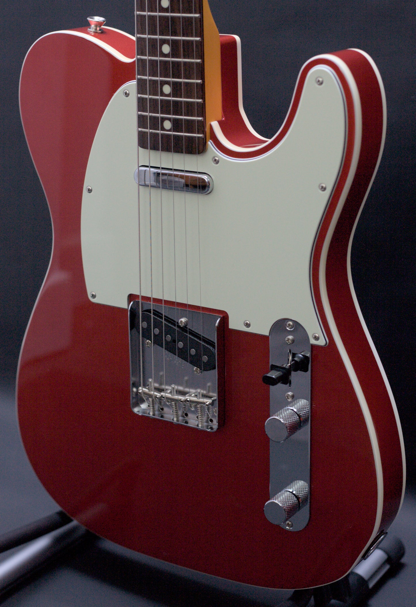 Fender TL-62B Telecaster Custom Fully Bound 1962 Reissue MIJ 2017 - Candy Apple Red - MINT