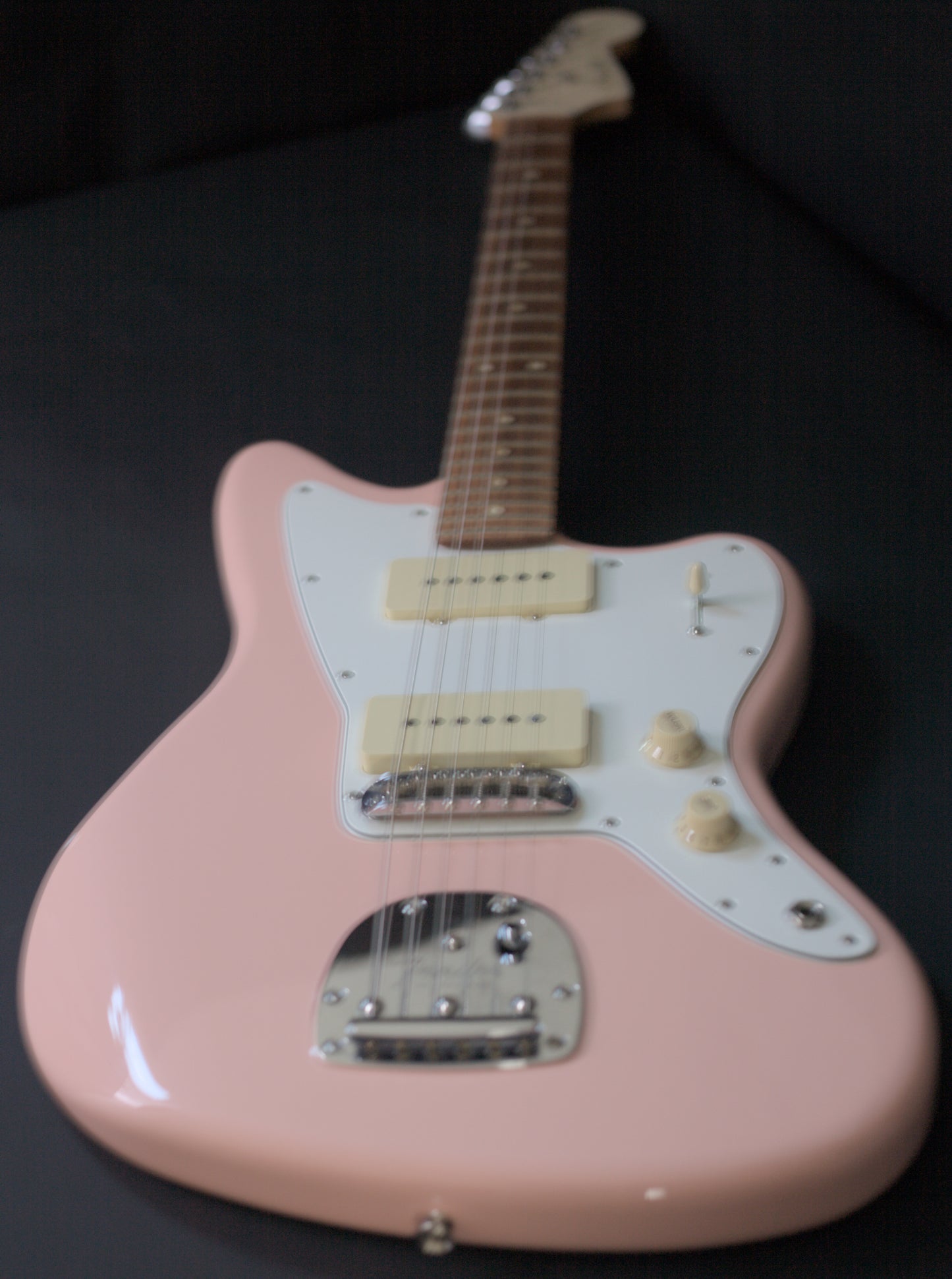 Fender Exclusive Player Jazzmaster 2021 - Shell Pink / White