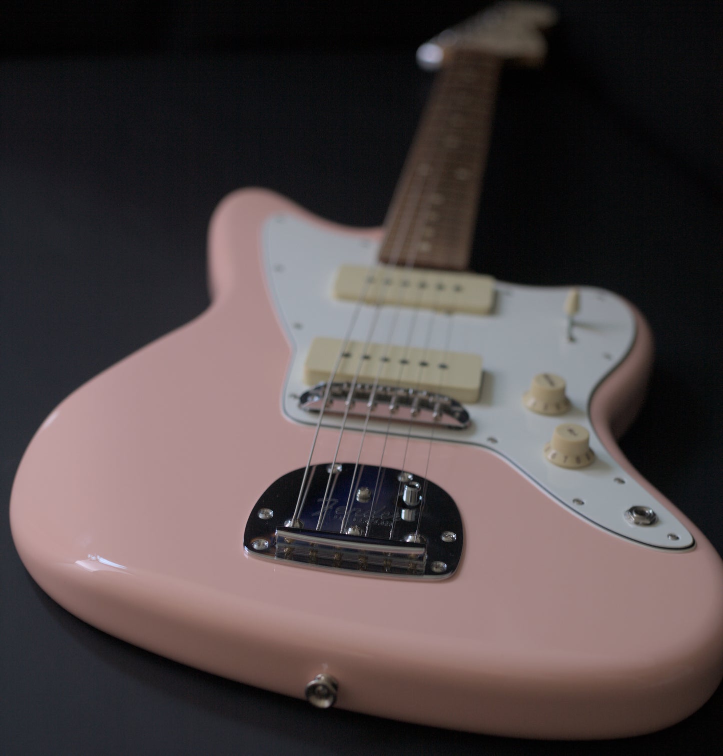 Fender Exclusive Player Jazzmaster 2021 - Shell Pink / White
