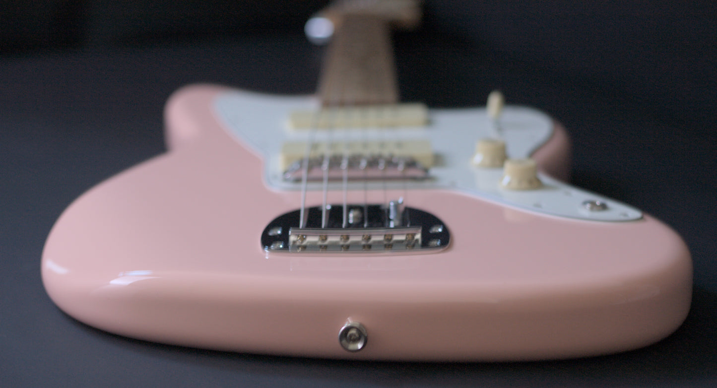 Fender Exclusive Player Jazzmaster 2021 - Shell Pink / White