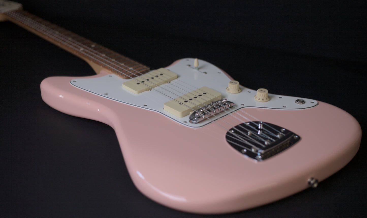 Fender Exclusive Player Jazzmaster 2021 - Shell Pink / White