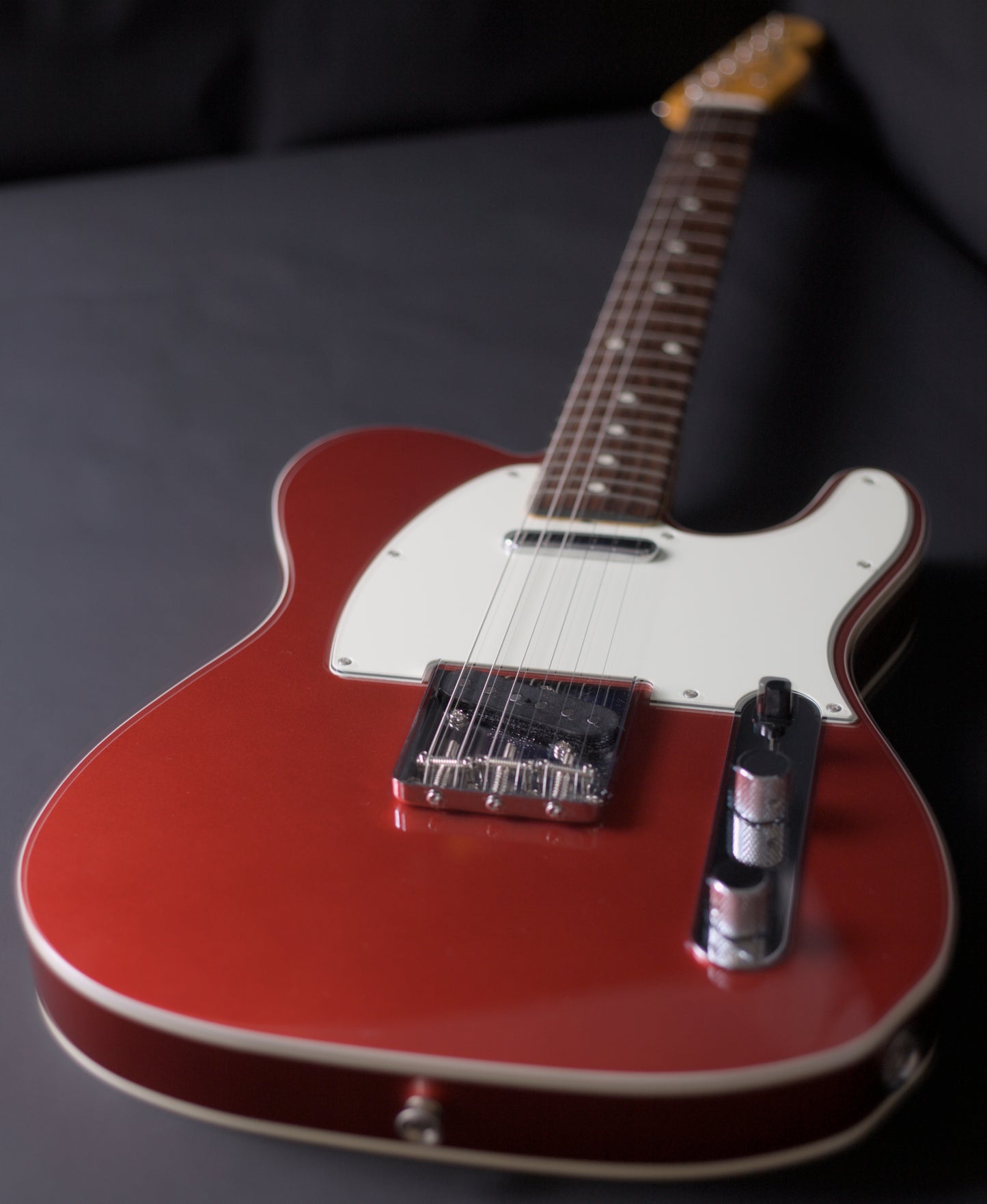 Fender TL-62B Telecaster Custom Fully Bound 1962 Reissue MIJ 2017 - Candy Apple Red - MINT