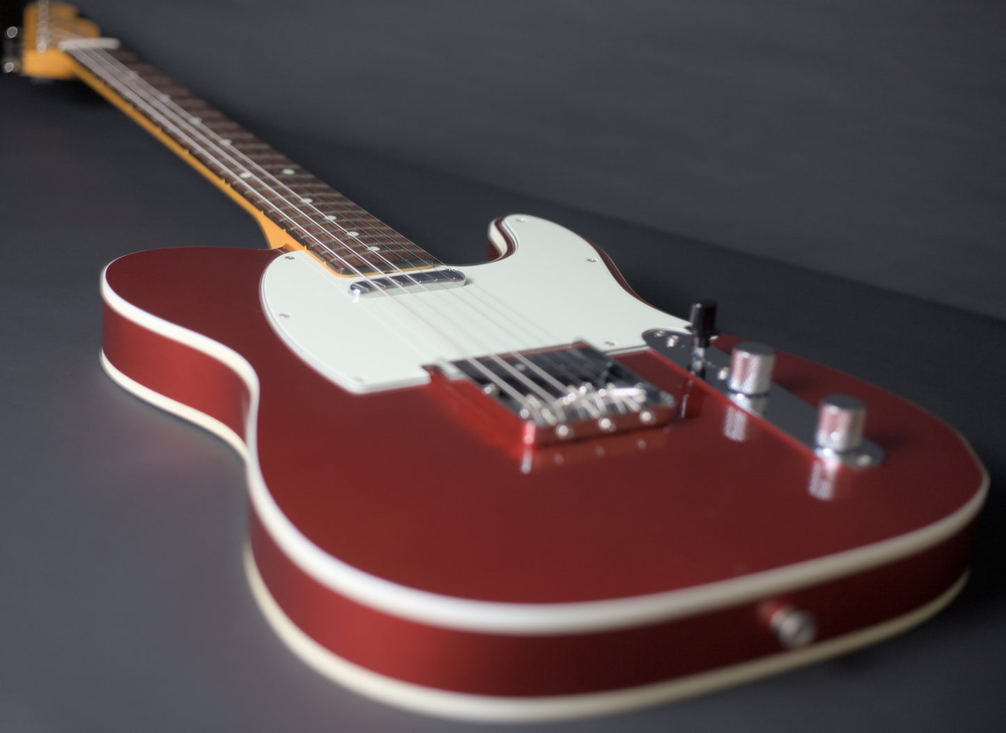 Fender TL-62B Telecaster Custom Fully Bound 1962 Reissue MIJ 2017 - Candy Apple Red - MINT