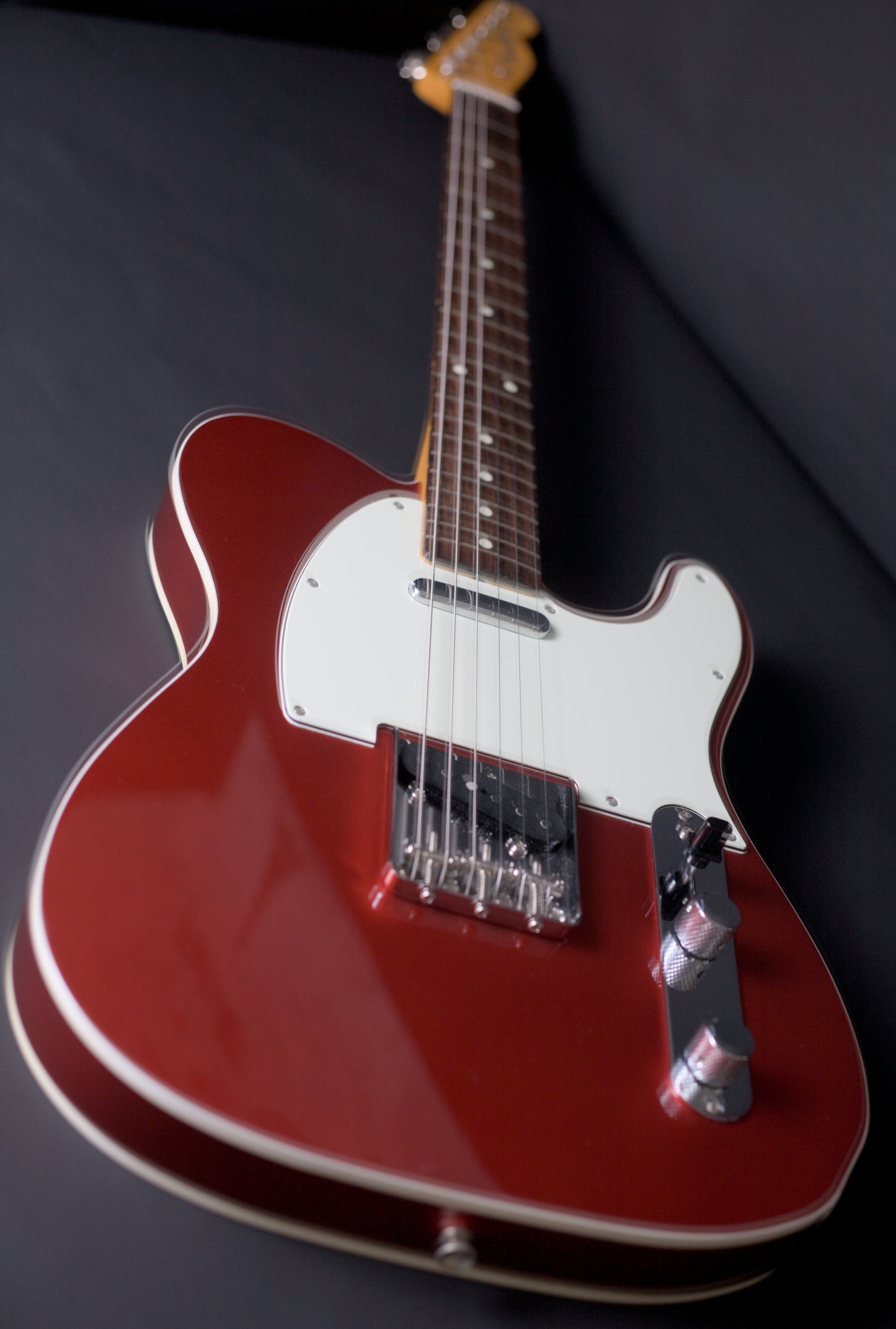 Fender TL-62B Telecaster Custom Fully Bound 1962 Reissue MIJ 2017 - Candy Apple Red - MINT