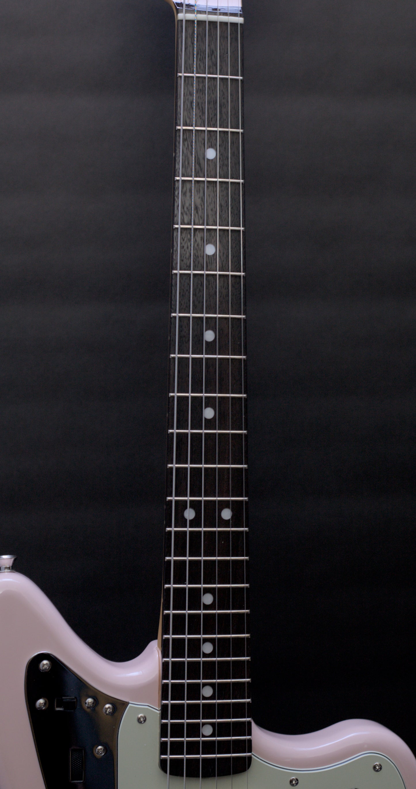 Fender Japan Limited Edition Traditional 60's Jaguar Shell Pink w/ Matching Headstock - 7lbs 4oz