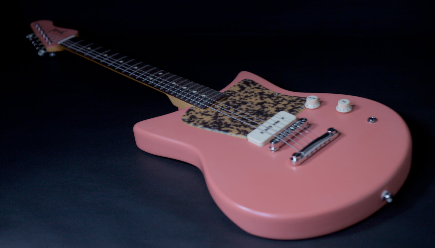 Trent Model 2, Handcrafted Custom Order, Salmon Pink Light Relic, 2025