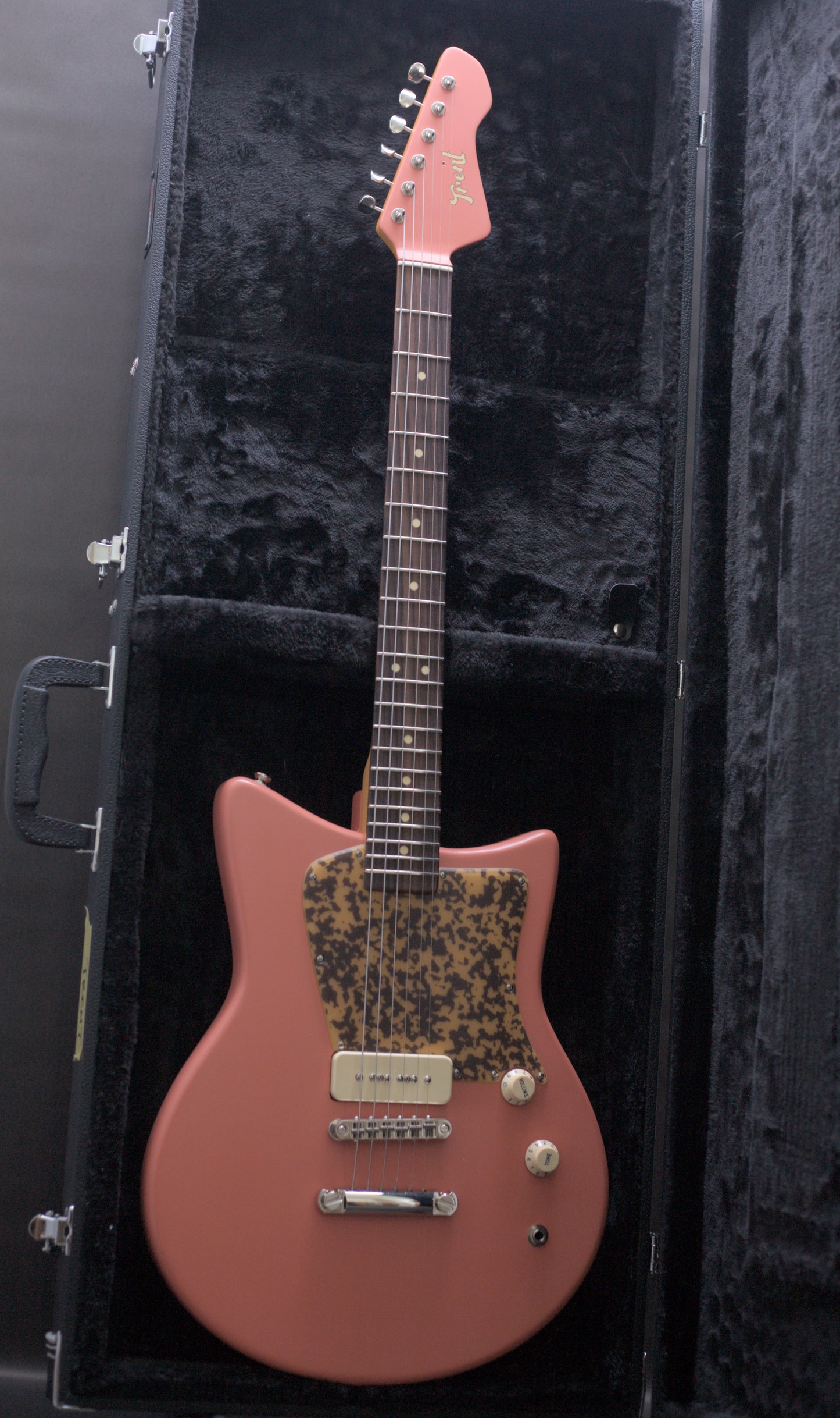 Trent Model 2, Handcrafted Custom Order, Salmon Pink Light Relic, 2025