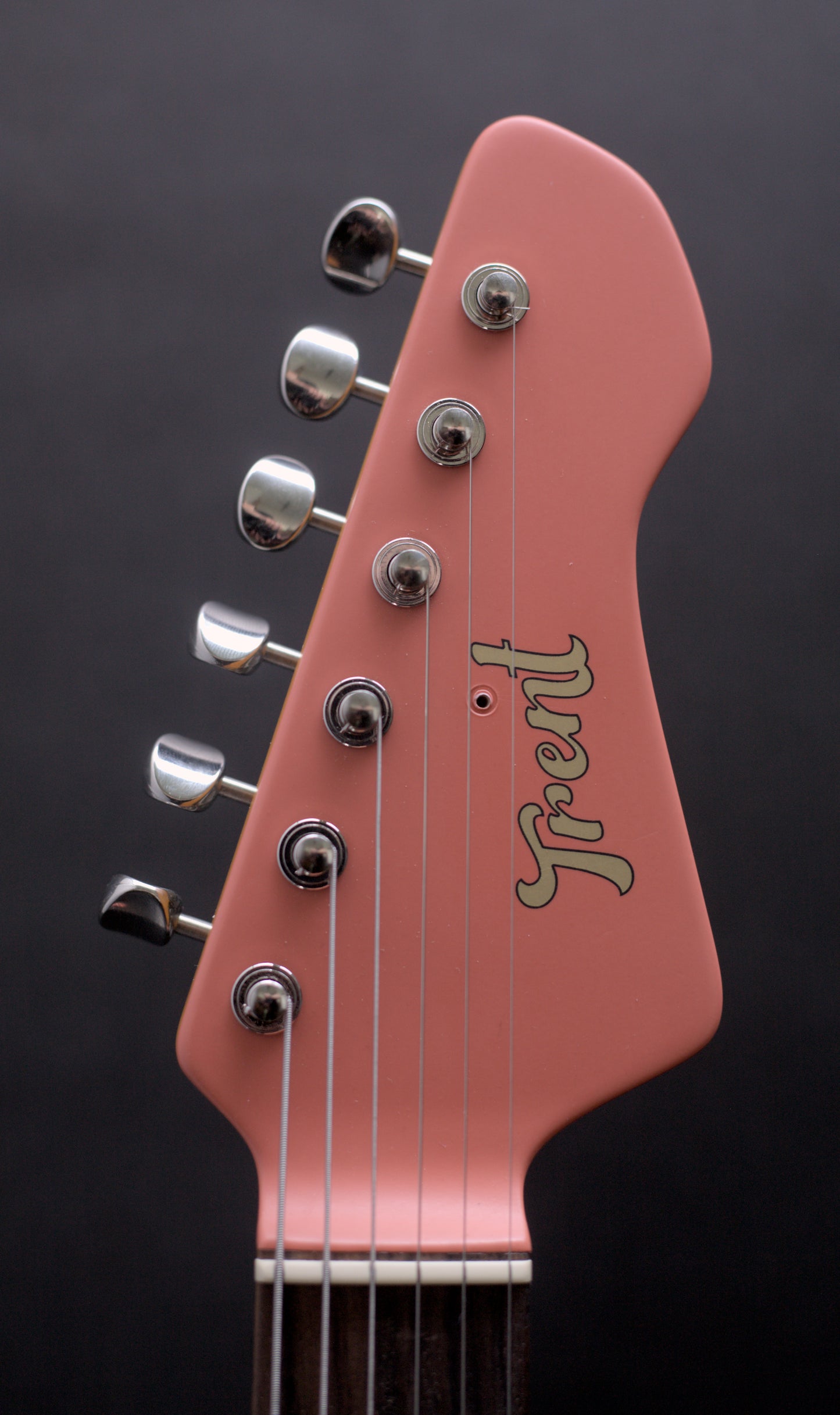 Trent Model 2, Handcrafted Custom Order, Salmon Pink Light Relic, 2025