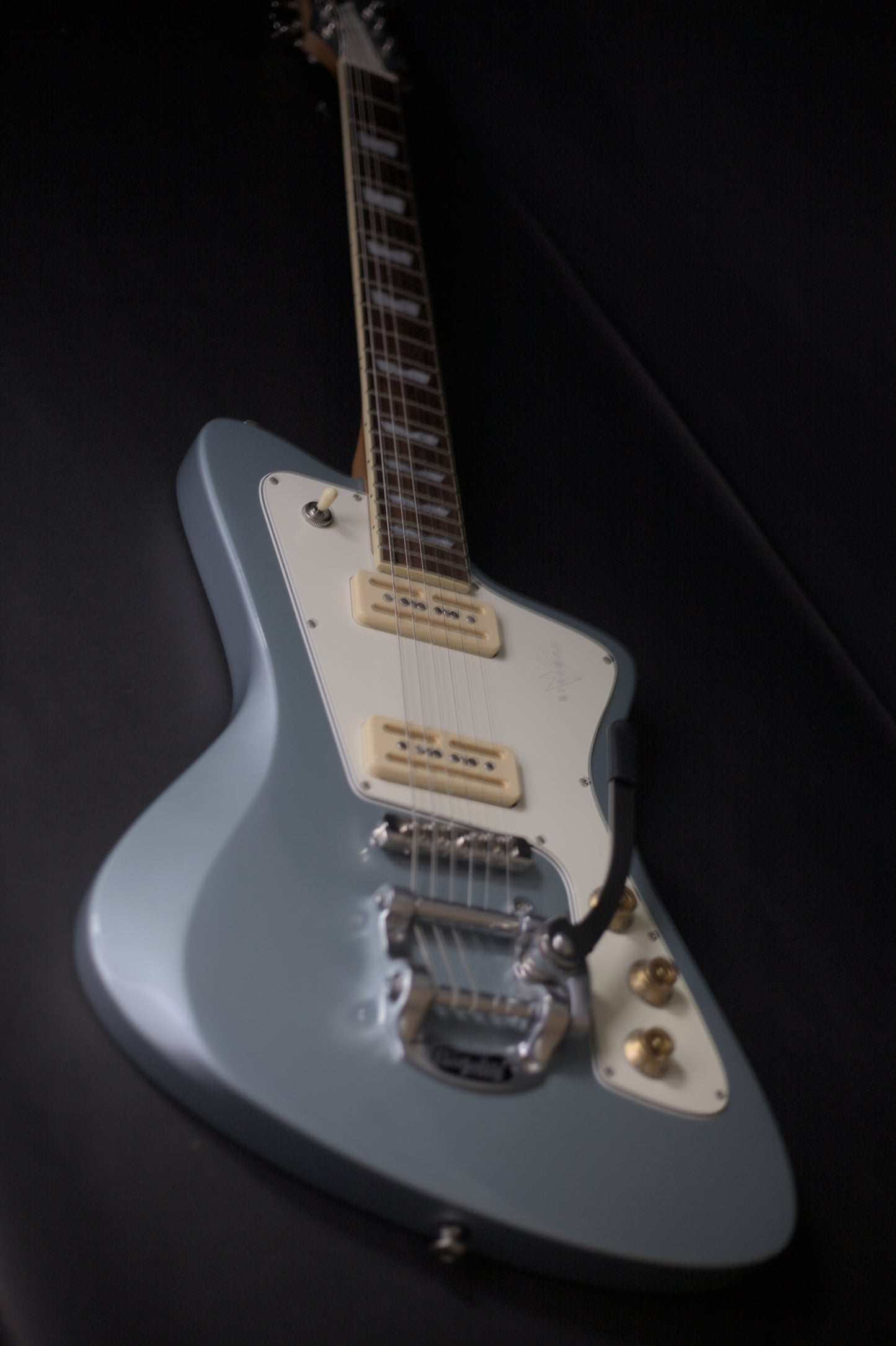 Baum Original Series Wingman w. Bigsby; Ocean Mist - First Batch Serial no. 112