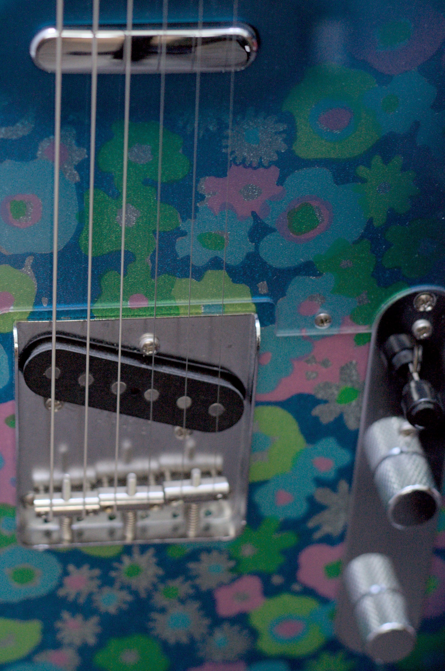 Fender TL-69 Blue Flowers Telecaster 2014, Made In Japan in hard case