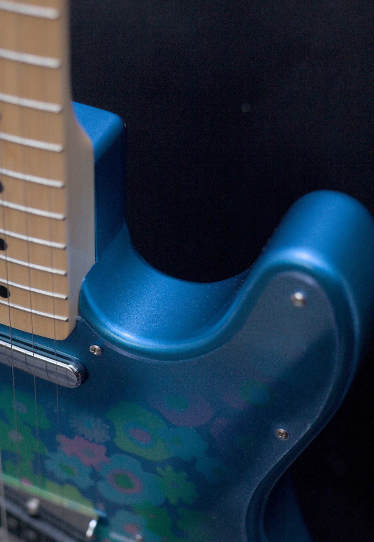 Fender TL-69 Blue Flowers Telecaster 2014, Made In Japan in hard case