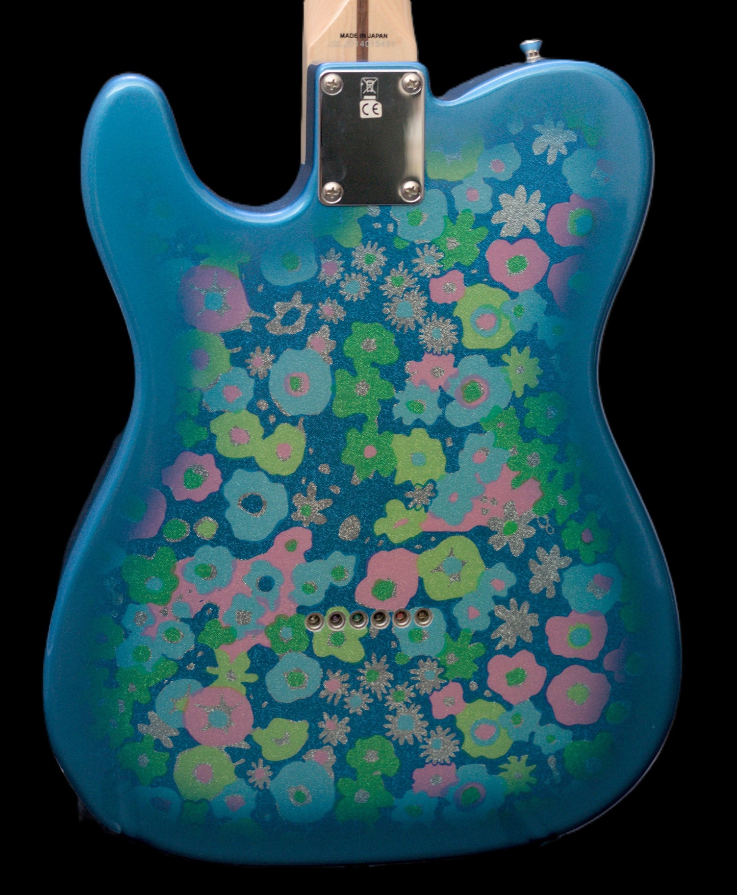 Fender TL-69 Blue Flowers Telecaster 2014, Made In Japan in hard case