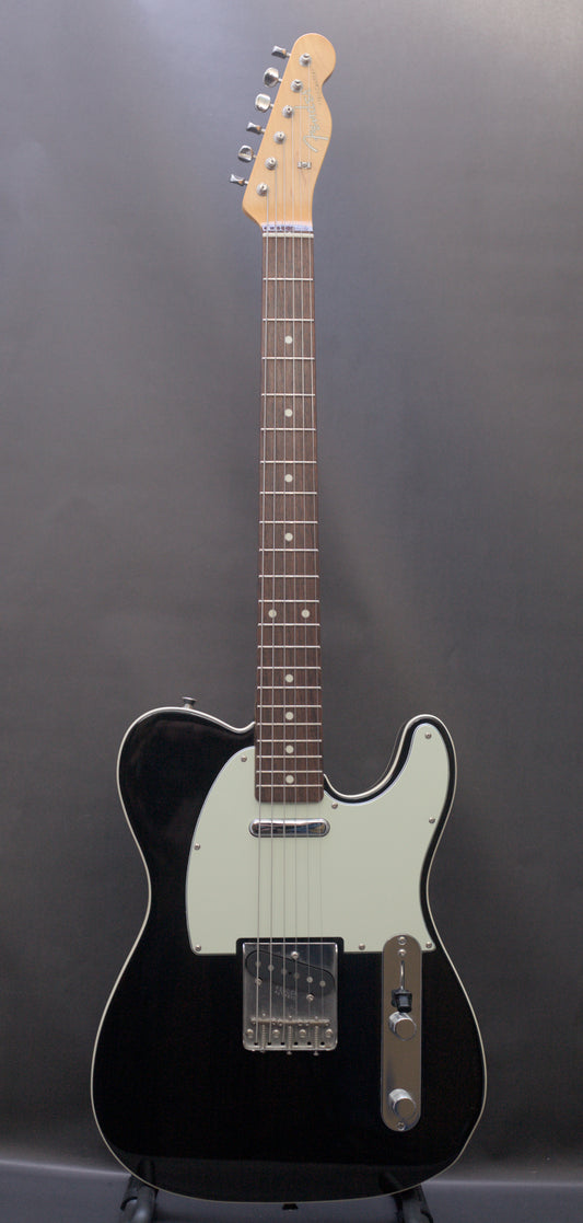 Fender TL-62B Telecaster Custom Fully Bound MIJ 2013 - Piano Black w/ hard case