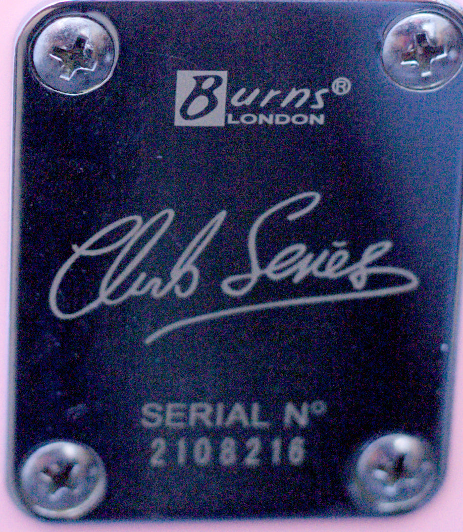 Burns Marquee Club Series 2021 - Shell Pink w/ gig bag