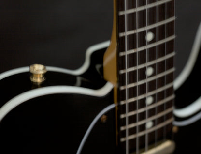 Fender Japan TL-62 Telecaster Custom Reissue MIJ, 2018, Black and Gold w/matching headstock