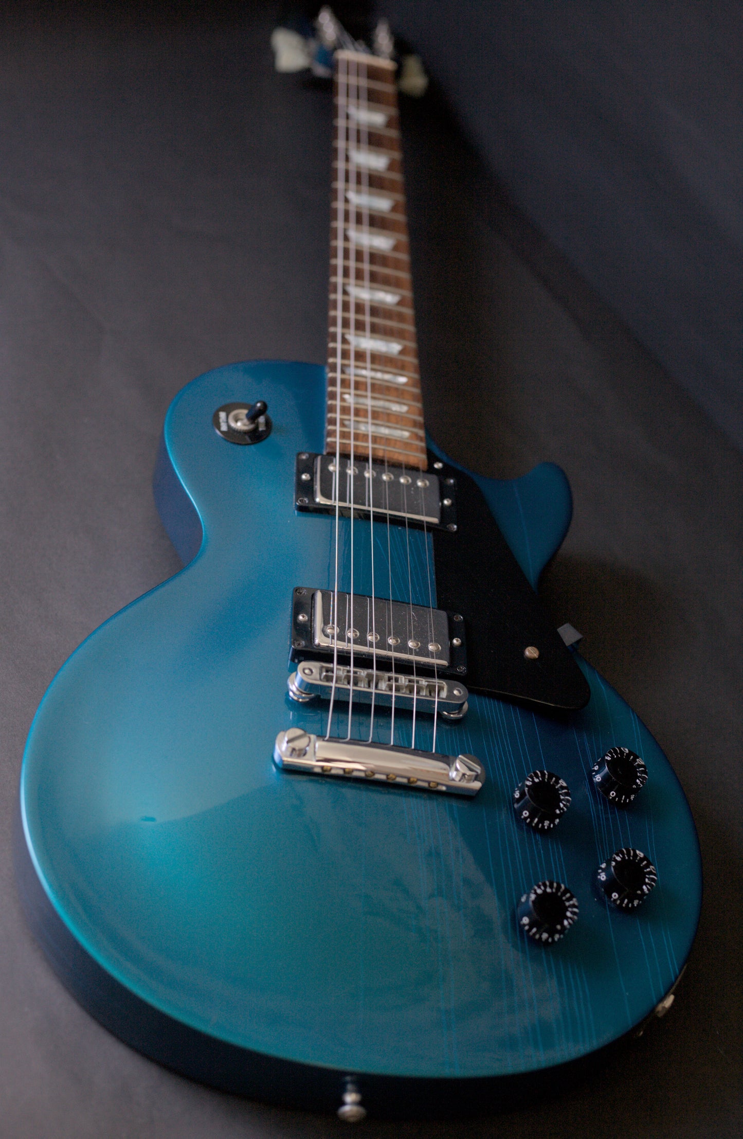 Gibson Les Paul Studio 2001 - Blue Teal Flip-Flop - RARE