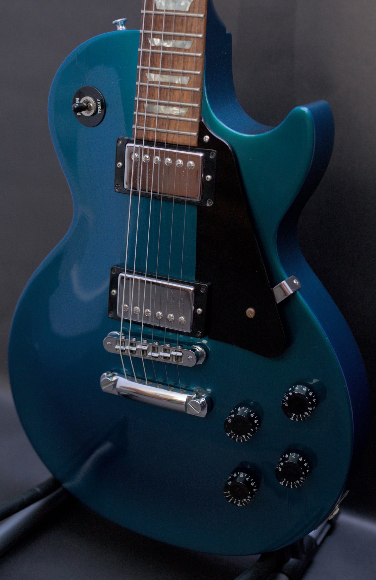 Gibson Les Paul Studio 2001 - Blue Teal Flip-Flop - RARE