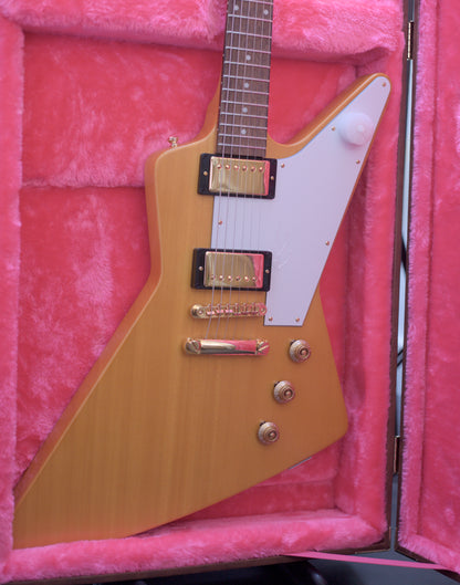 Epiphone "Inspired By Gibson" Custom 1958 Korina Explorer - Aged Natural - 2024 - MINT