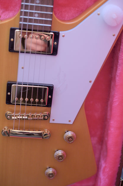 Epiphone "Inspired By Gibson" Custom 1958 Korina Explorer - Aged Natural - 2024 - MINT