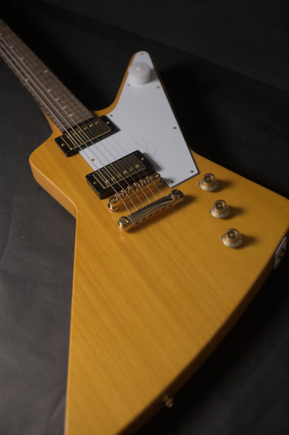 Epiphone "Inspired By Gibson" Custom 1958 Korina Explorer - Aged Natural - 2024 - MINT