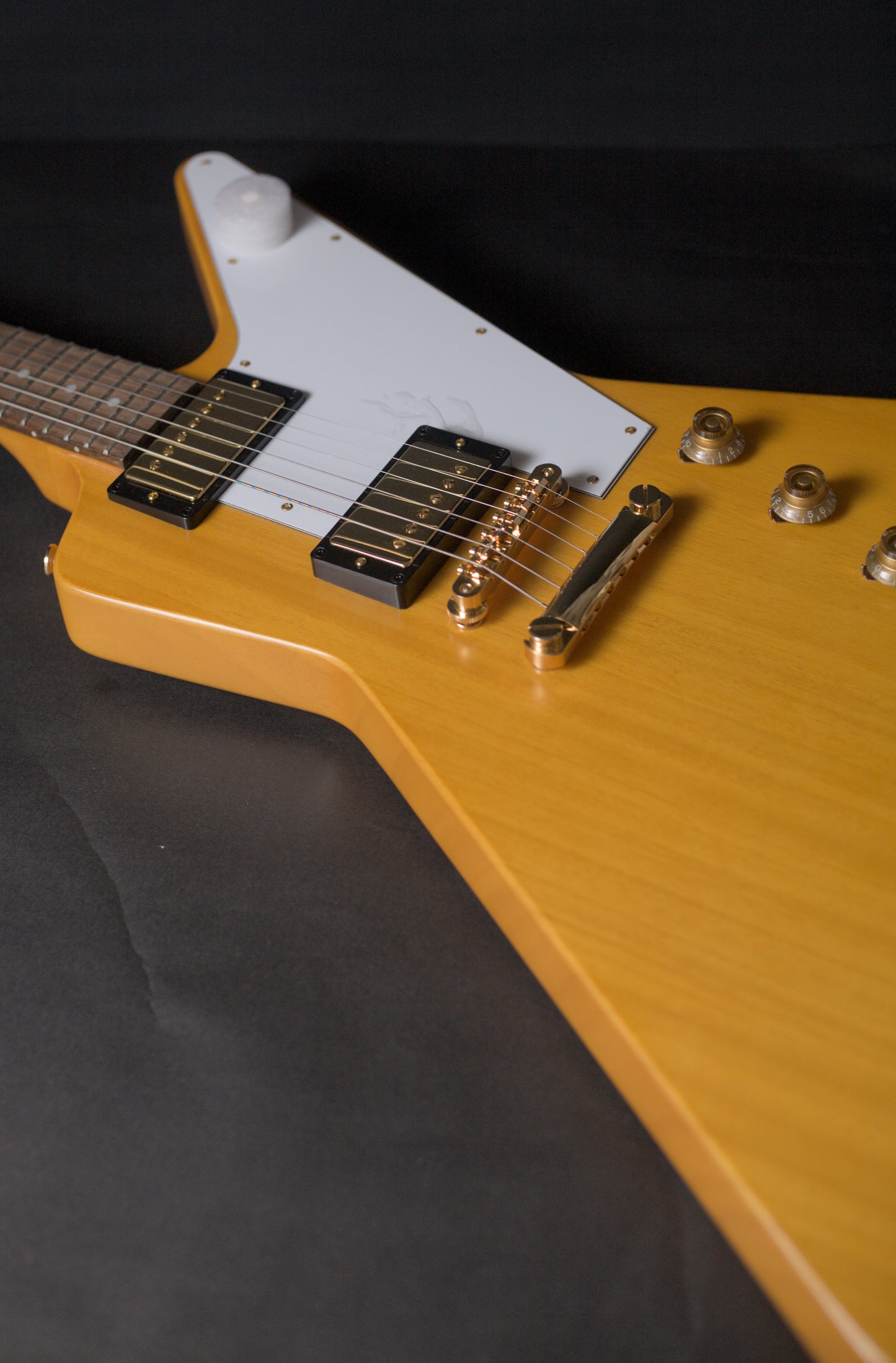 Epiphone "Inspired By Gibson" Custom 1958 Korina Explorer - Aged Natural - 2024 - MINT