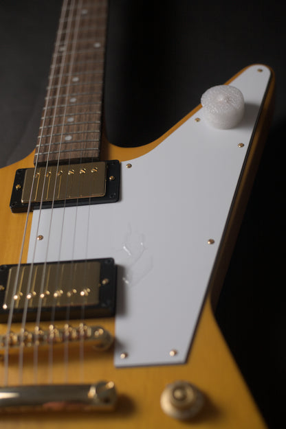 Epiphone "Inspired By Gibson" Custom 1958 Korina Explorer - Aged Natural - 2024 - MINT