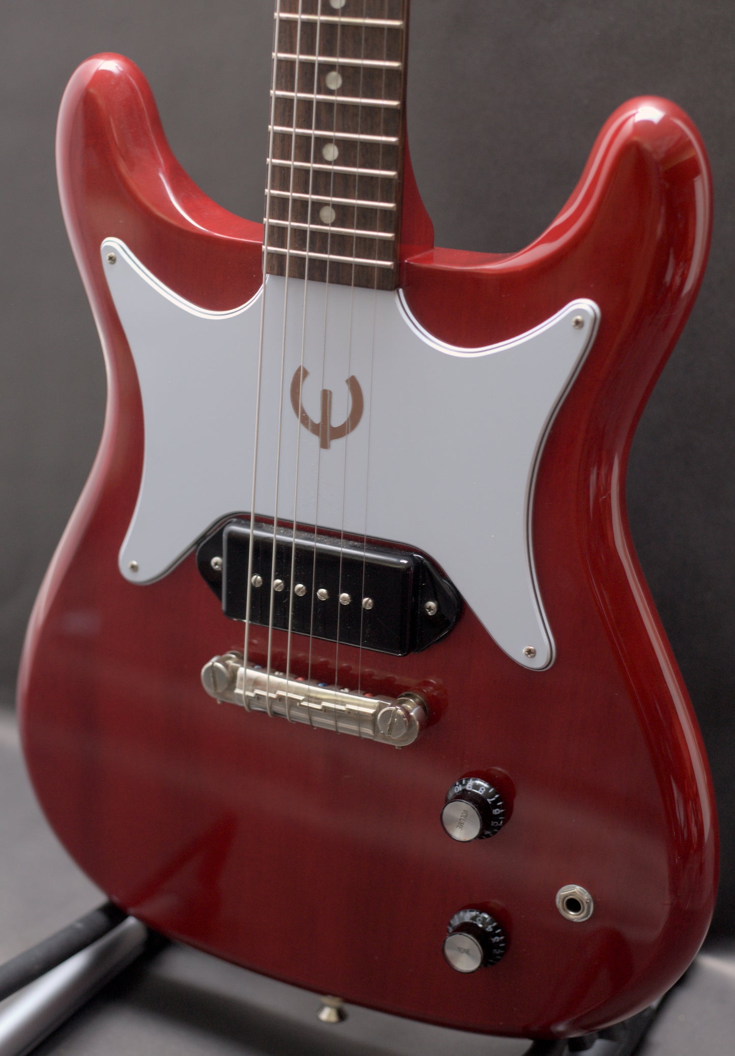 Epiphone Coronet 2020 - Cherry w/ Lollar P90 (6.25lbs)