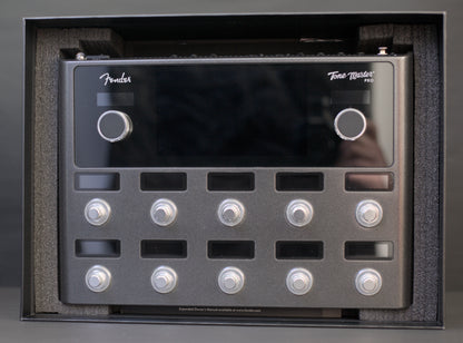 Fender Tone Master Pro, Multi-Effects Guitar Workstation - Black