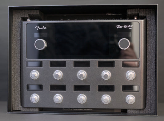 Fender Tone Master Pro, Multi-Effects Guitar Workstation - Black