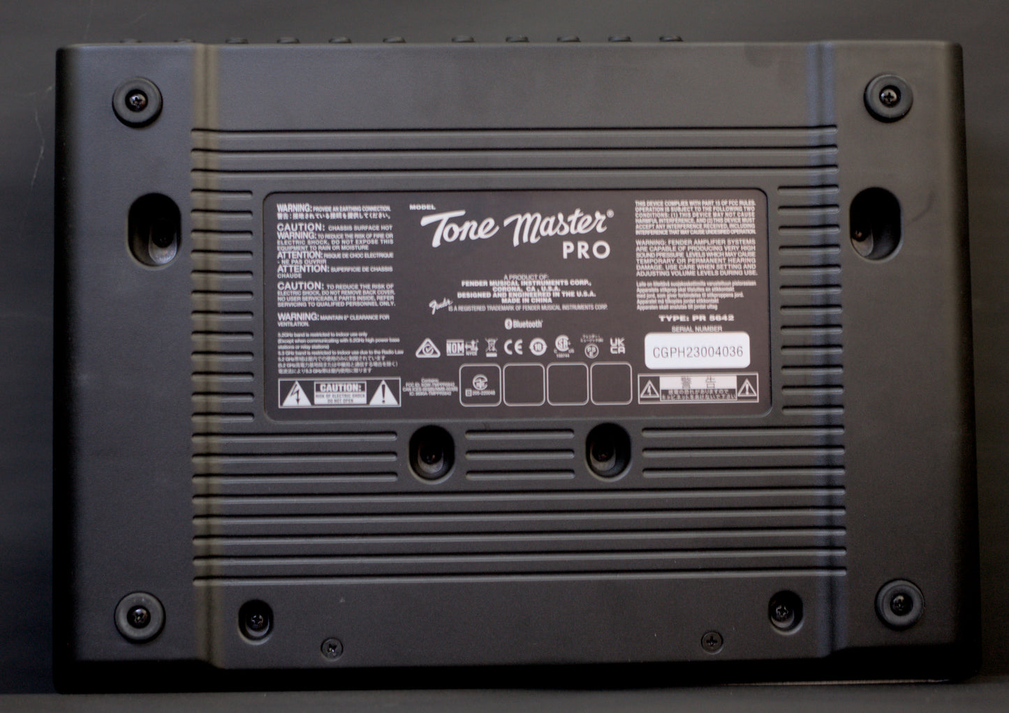 Fender Tone Master Pro, Multi-Effects Guitar Workstation - Black